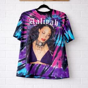 Aaliyah Tie-Dye Graphic Tee